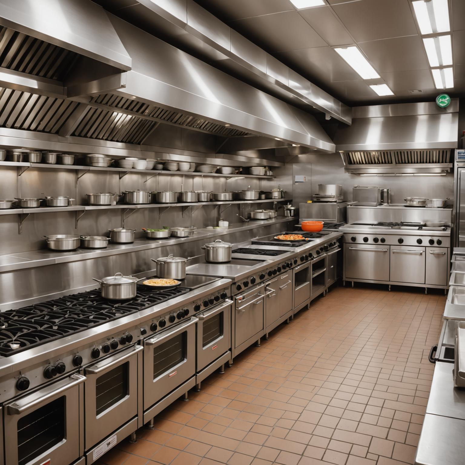 Standardised gas system rollout across a restaurant chain